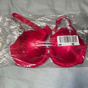 Victoria’s Secret Red Bra with Rhinestone Straps